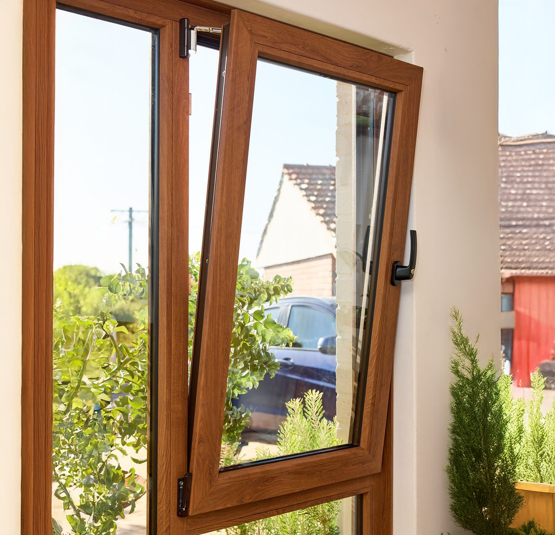 Eumax sliding, casement, tilt and turn and fixed uPVC window systems in Aurangabad