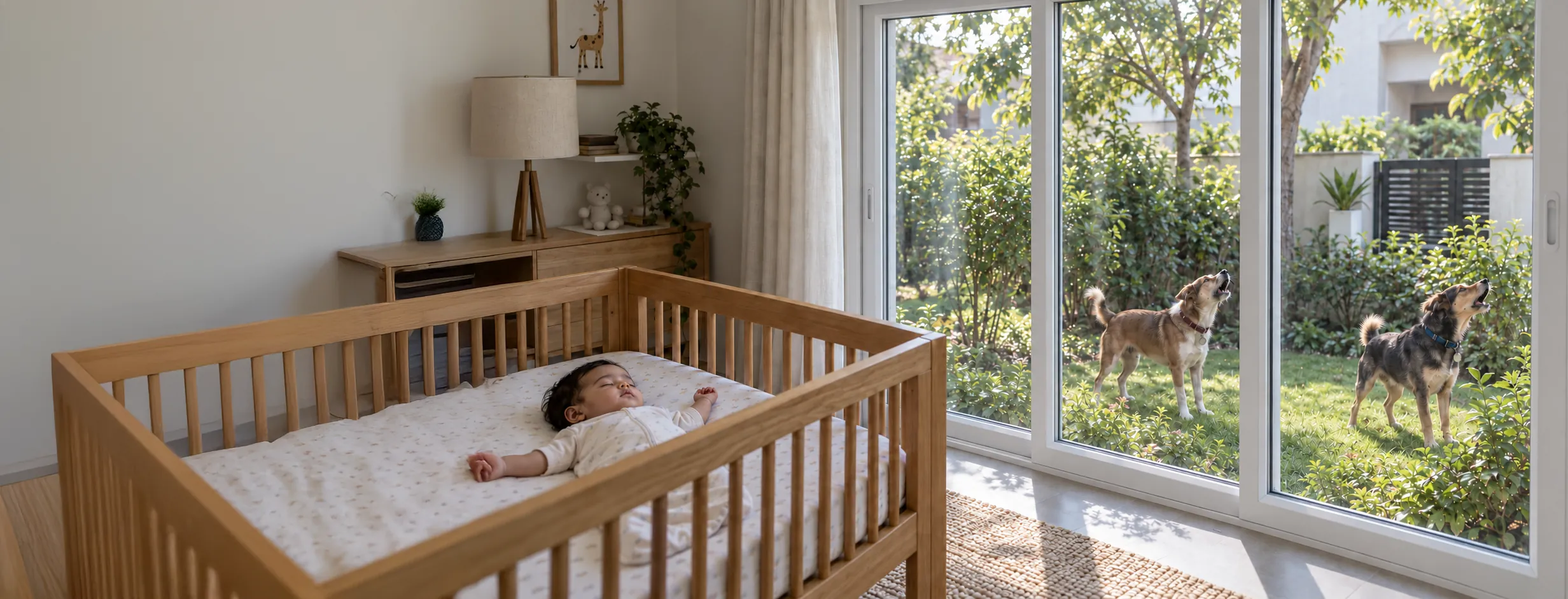 EUMAX uPVC windows and doors delivering superior sound insulation for a quiet interior