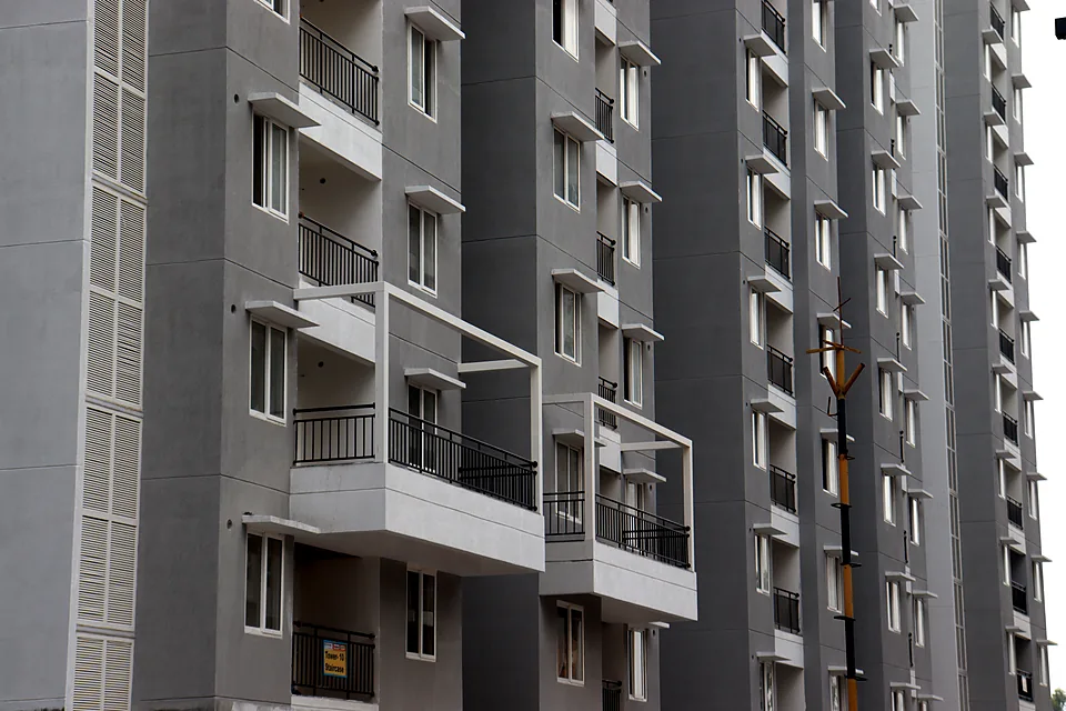 Apartment tower in Bengaluru fitted with EUMAX uPVC glazing