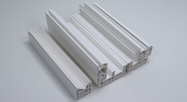 Eumax 50mm sleek series sliding uPVC profile section